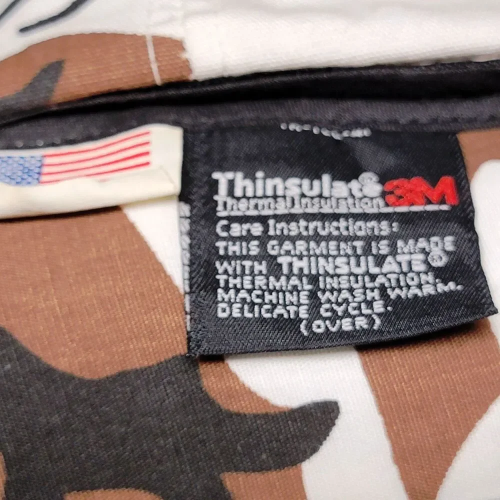NWT Large Military Baseball Hat Chocolate Camo GORE-TEX Ear Flaps Thinsulate